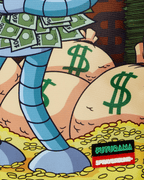 Limited Edition FUTURAMA CASH-IN BENDER BACKPACK