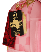 Limited Edition A.I. AFRICAN INTELLIGENCE MESSAGE FROM THE FUTURE BACKPACK - SANDFLOWER COLLAB