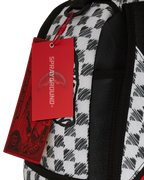 Limited Edition SCRIBBLE DRIBBLE CHECK BACKPACK