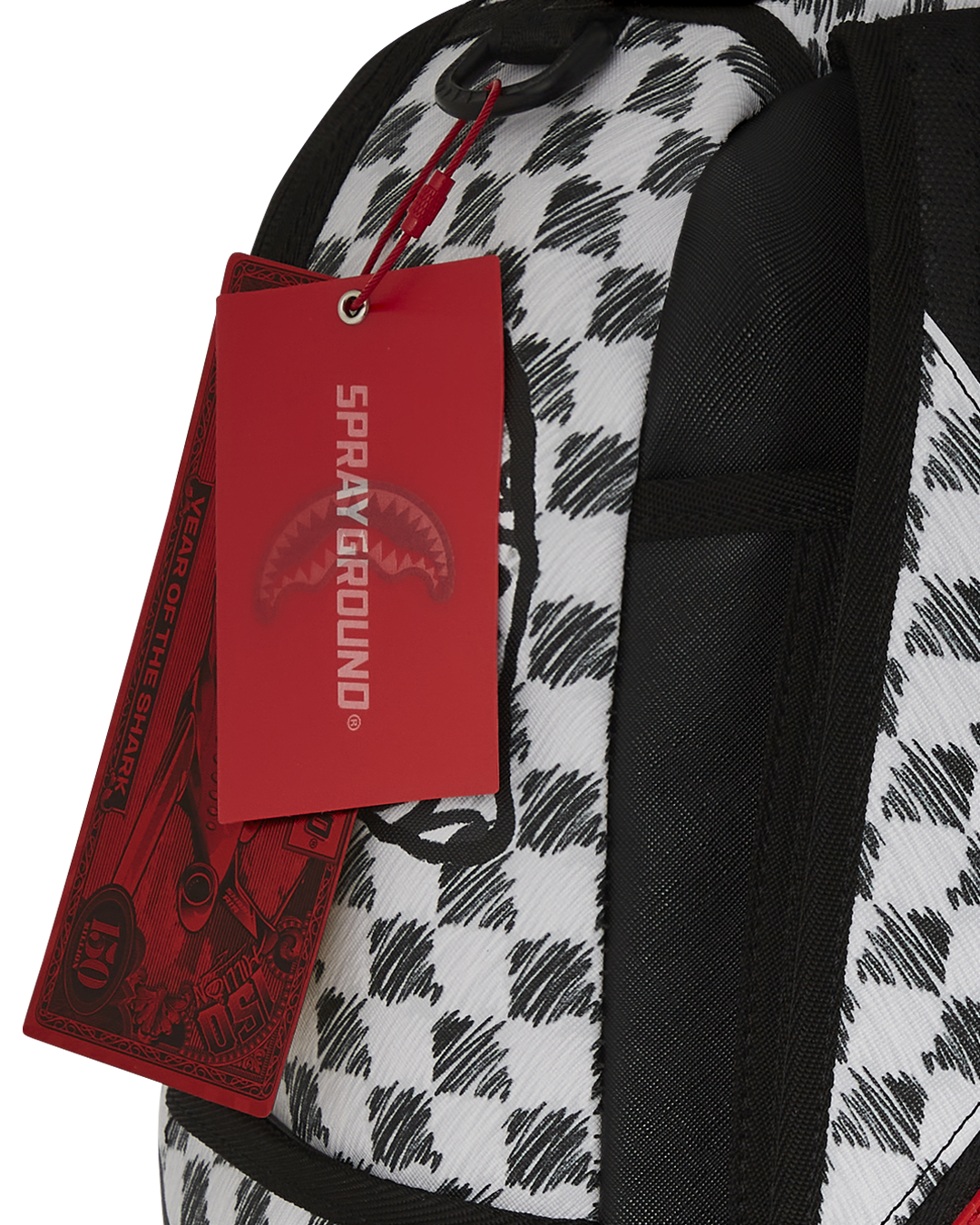 Limited Edition SCRIBBLE DRIBBLE CHECK BACKPACK