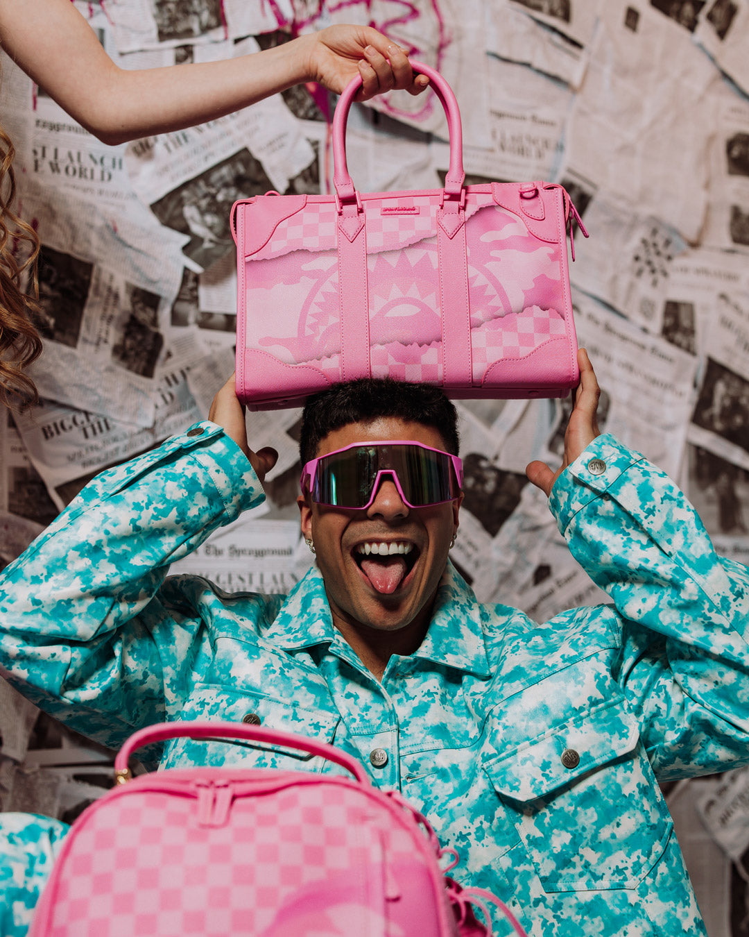 Limited Edition 3AM TURNT MINI PYRAMID DUFFLE