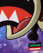 Limited Edition FUTURAMA NIBBLER EAT SHARK DLXR BACKPACK