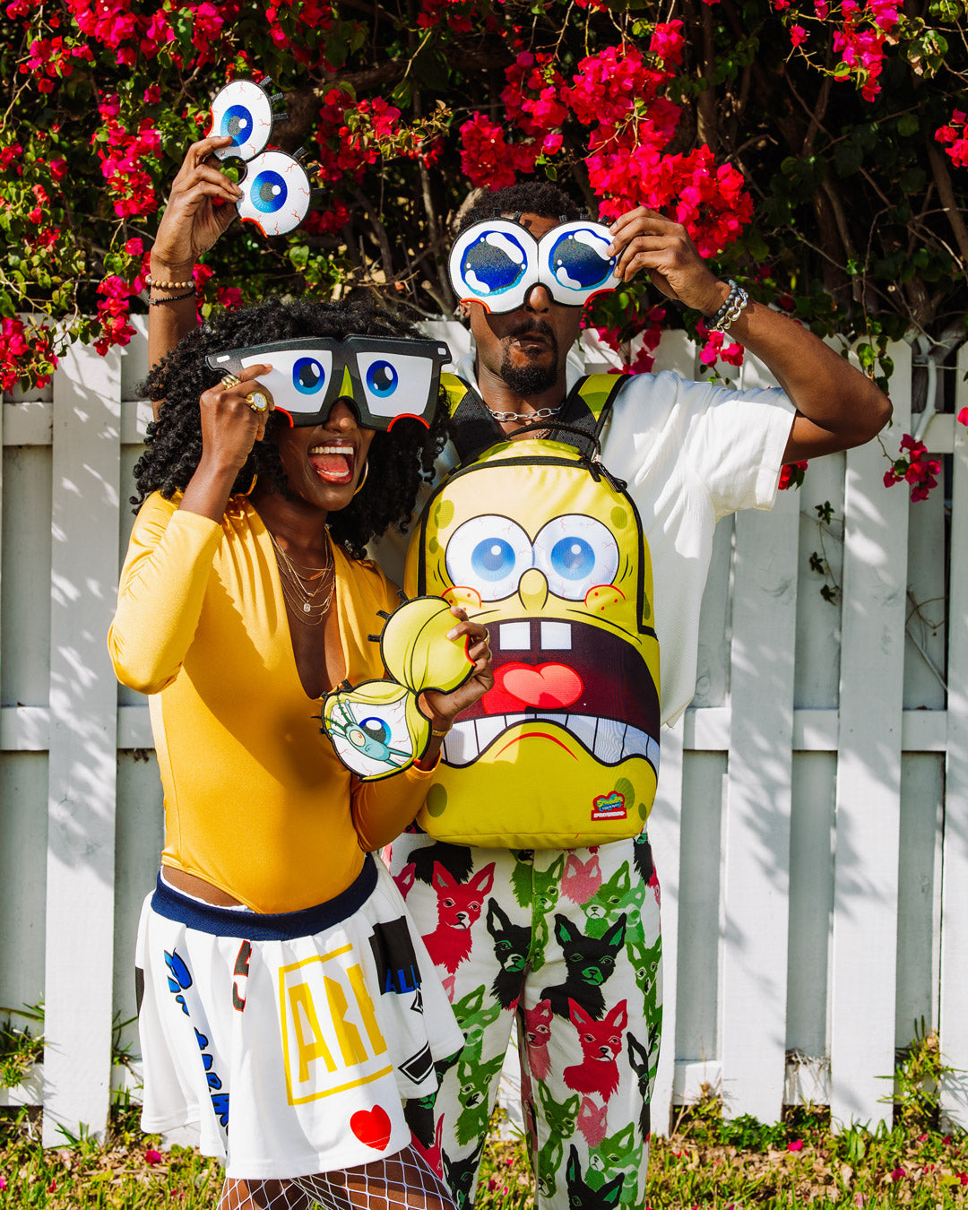 Limited Edition SPONGEBOB EYE POP REMOVABLE EYES BACKPACK