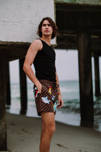 Limited Edition LETS MAKE SOME NOISE SWIM SHORTS