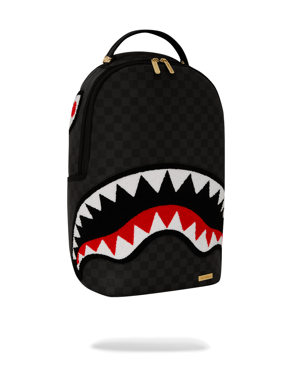 Limited Edition LIGHTS OUT SHARKS IN PARIS CHENILLE SHARK BACKPACK
