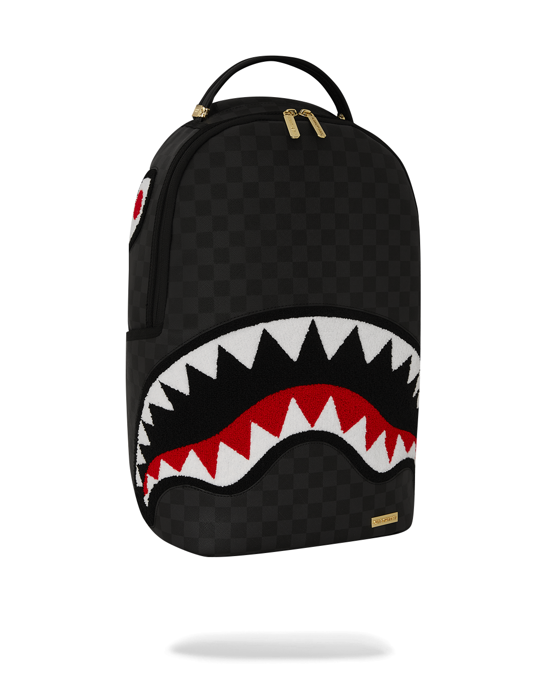 Limited Edition LIGHTS OUT SHARKS IN PARIS CHENILLE SHARK BACKPACK