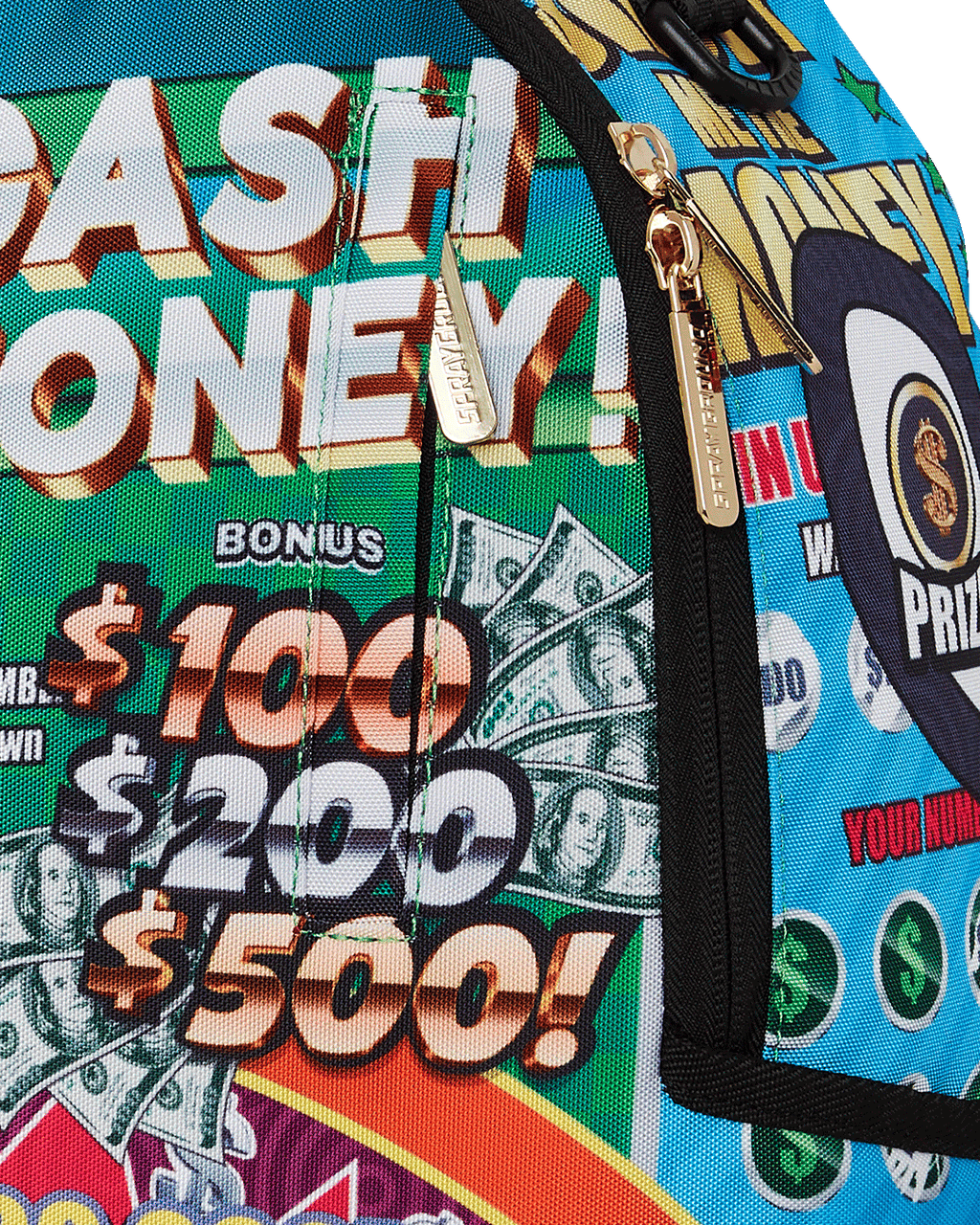 Limited Edition BIG MONEY BIG MONEY BACKPACK COMES WITH SCRATCH OFF PLAYING CARD