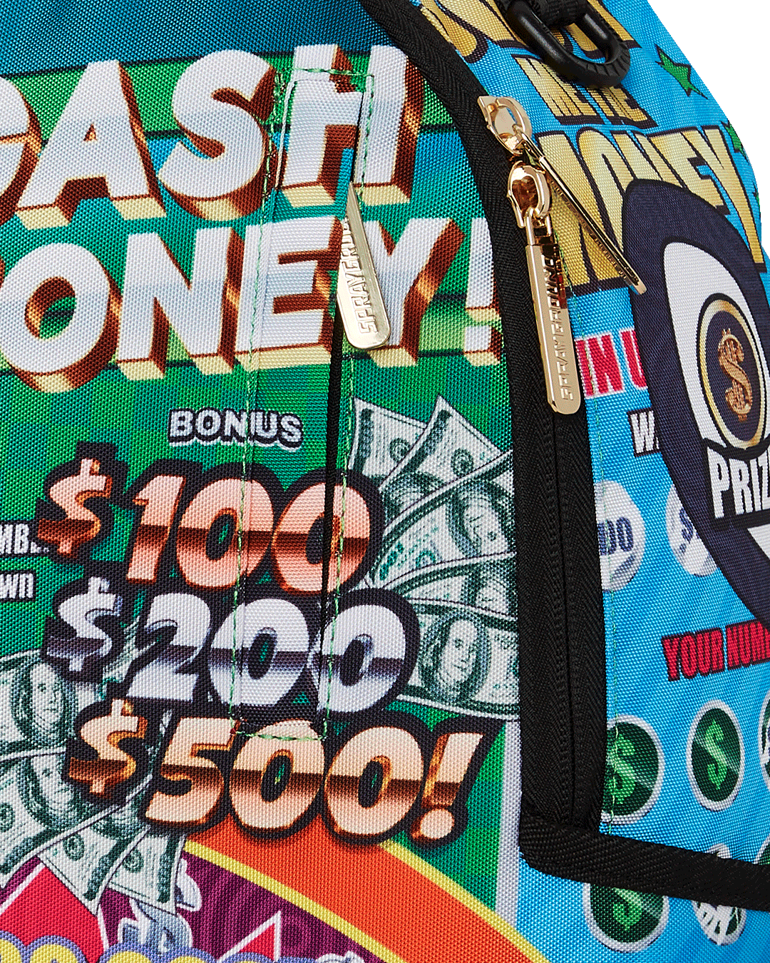 Limited Edition BIG MONEY BIG MONEY BACKPACK COMES WITH SCRATCH OFF PLAYING CARD