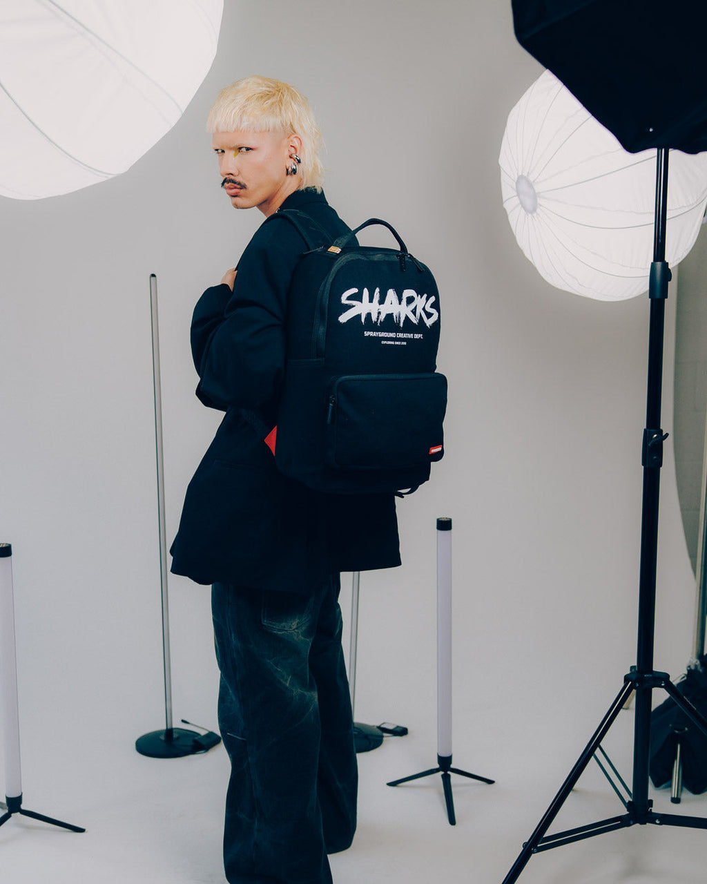 Limited Edition SHARKS CREATIVE DEPT CARGO HERO BACKPACK