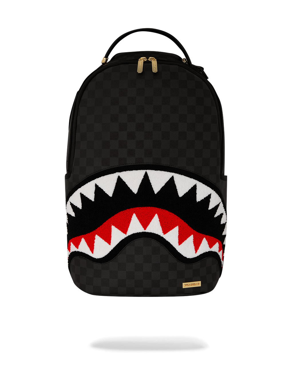 Limited Edition LIGHTS OUT SHARKS IN PARIS CHENILLE SHARK BACKPACK