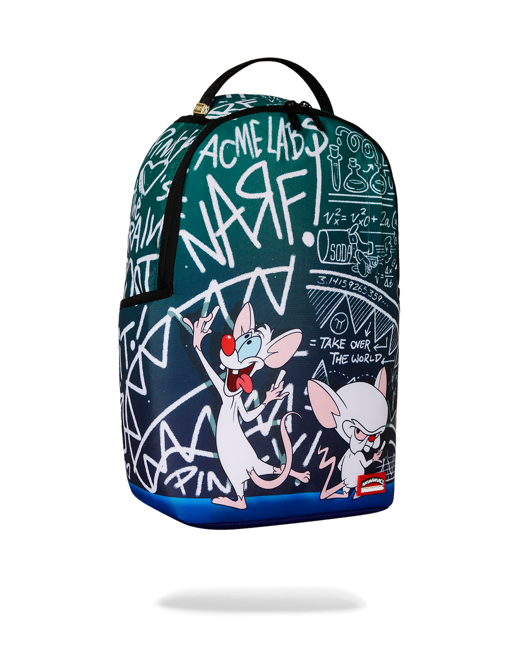 Limited Edition PINKY AND THE BRAIN TAKIN OVER THE WORLD DLXR BACKPACK