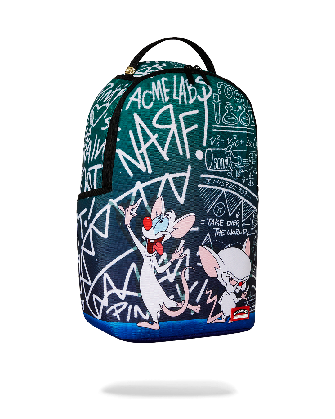 Limited Edition PINKY AND THE BRAIN TAKIN OVER THE WORLD DLXR BACKPACK