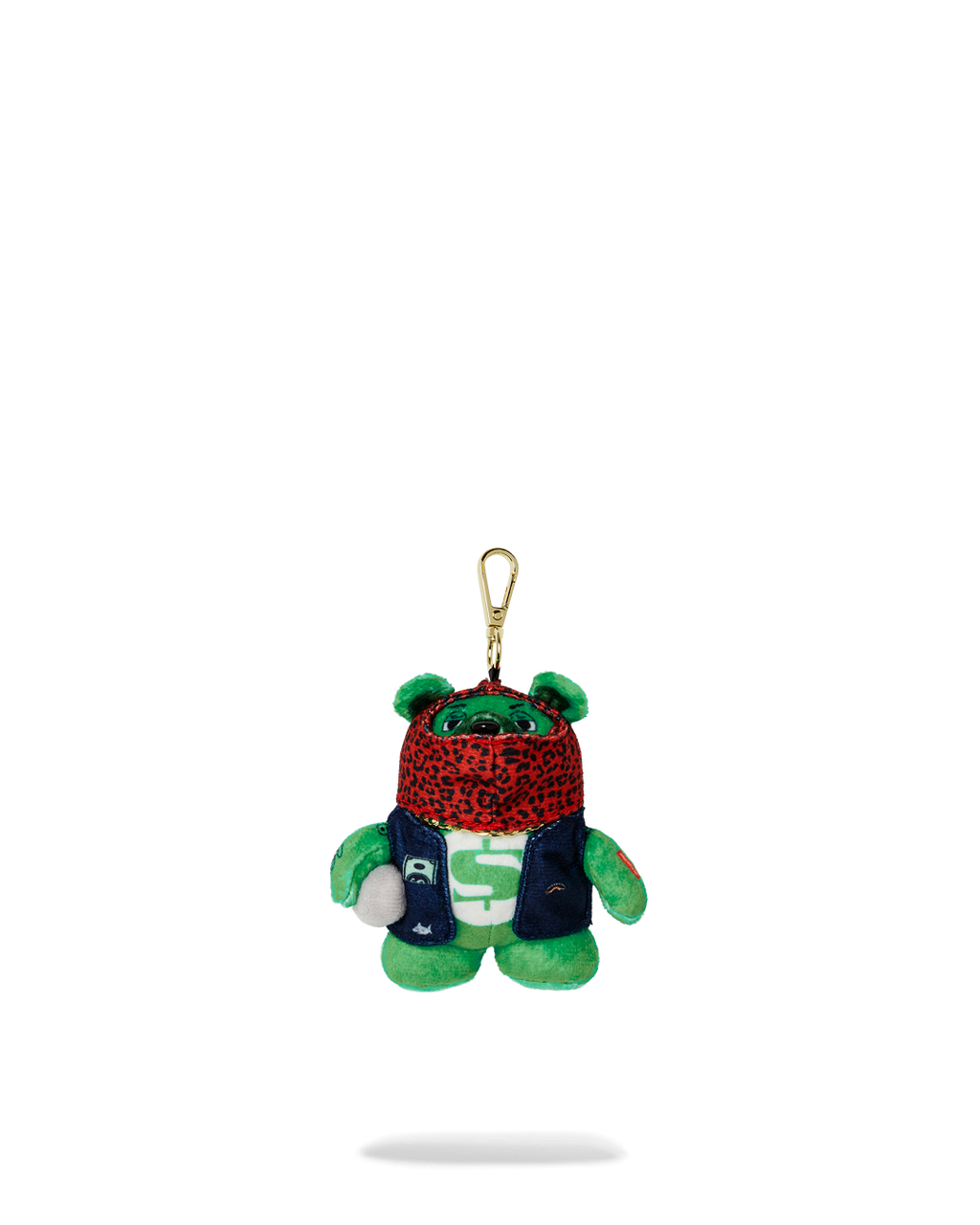 Limited Edition SKI MASK BEAR KEYCHAIN