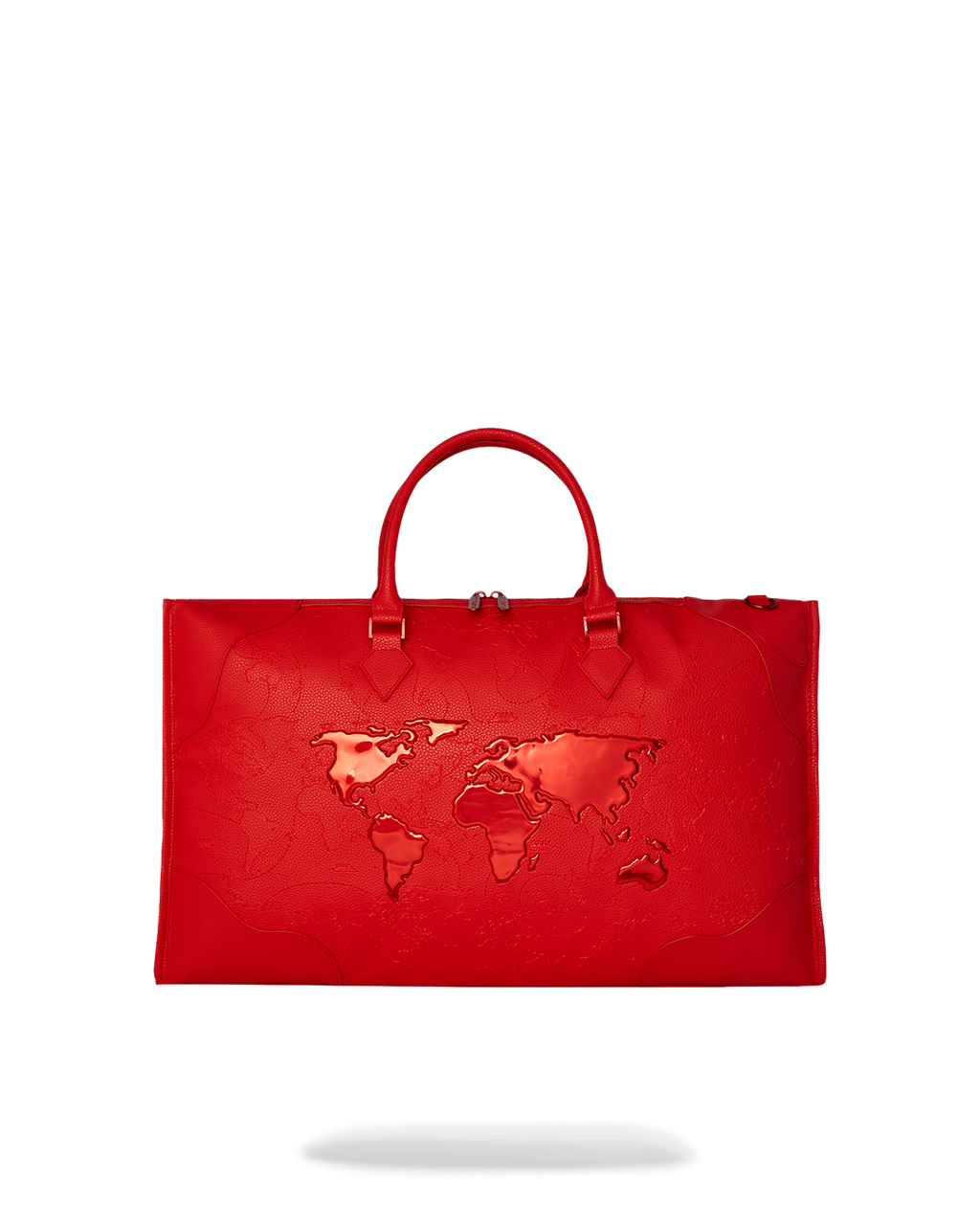 Limited Edition JAMES FIRST CLASS RUBY RED PYRAMID LARGE DUFFLE