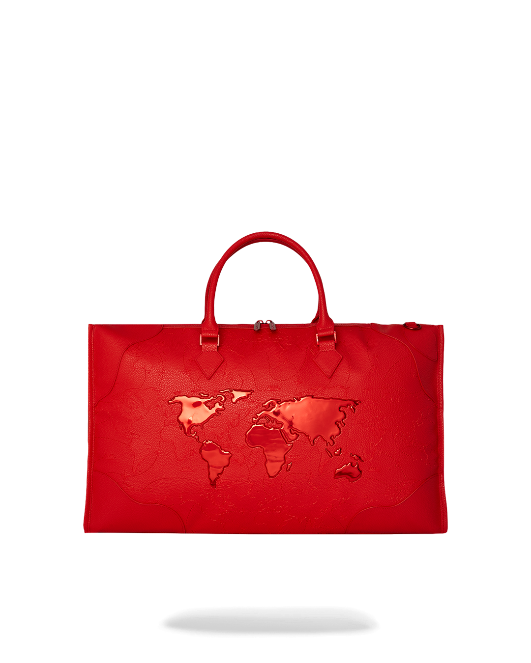 Limited Edition JAMES FIRST CLASS RUBY RED PYRAMID LARGE DUFFLE