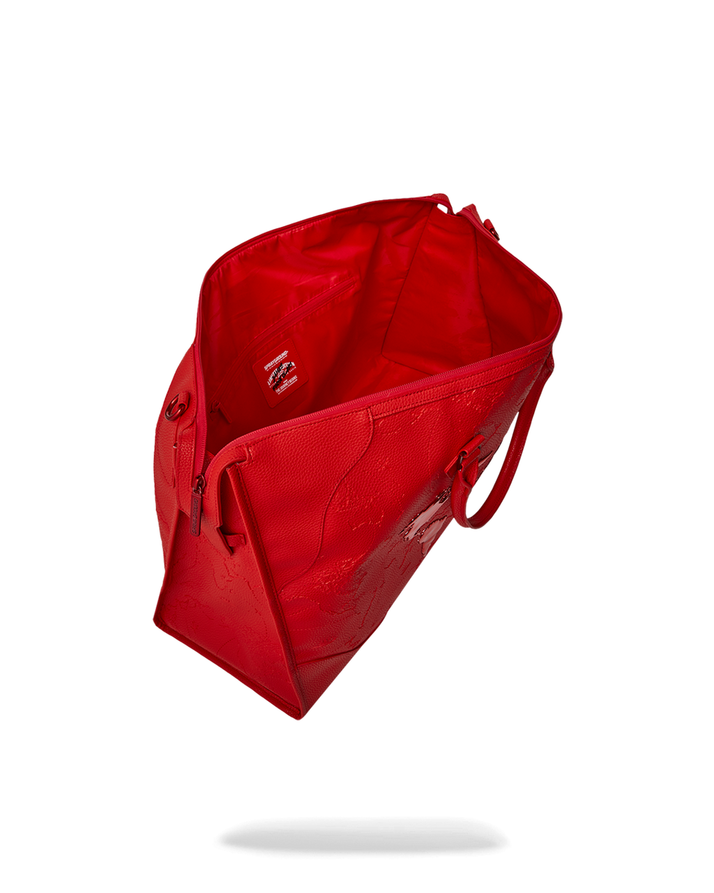 Limited Edition JAMES FIRST CLASS RUBY RED PYRAMID LARGE DUFFLE