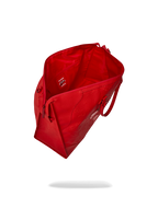 Limited Edition JAMES FIRST CLASS RUBY RED PYRAMID LARGE DUFFLE