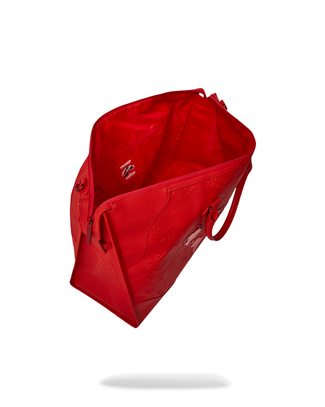 Limited Edition JAMES FIRST CLASS RUBY RED PYRAMID LARGE DUFFLE