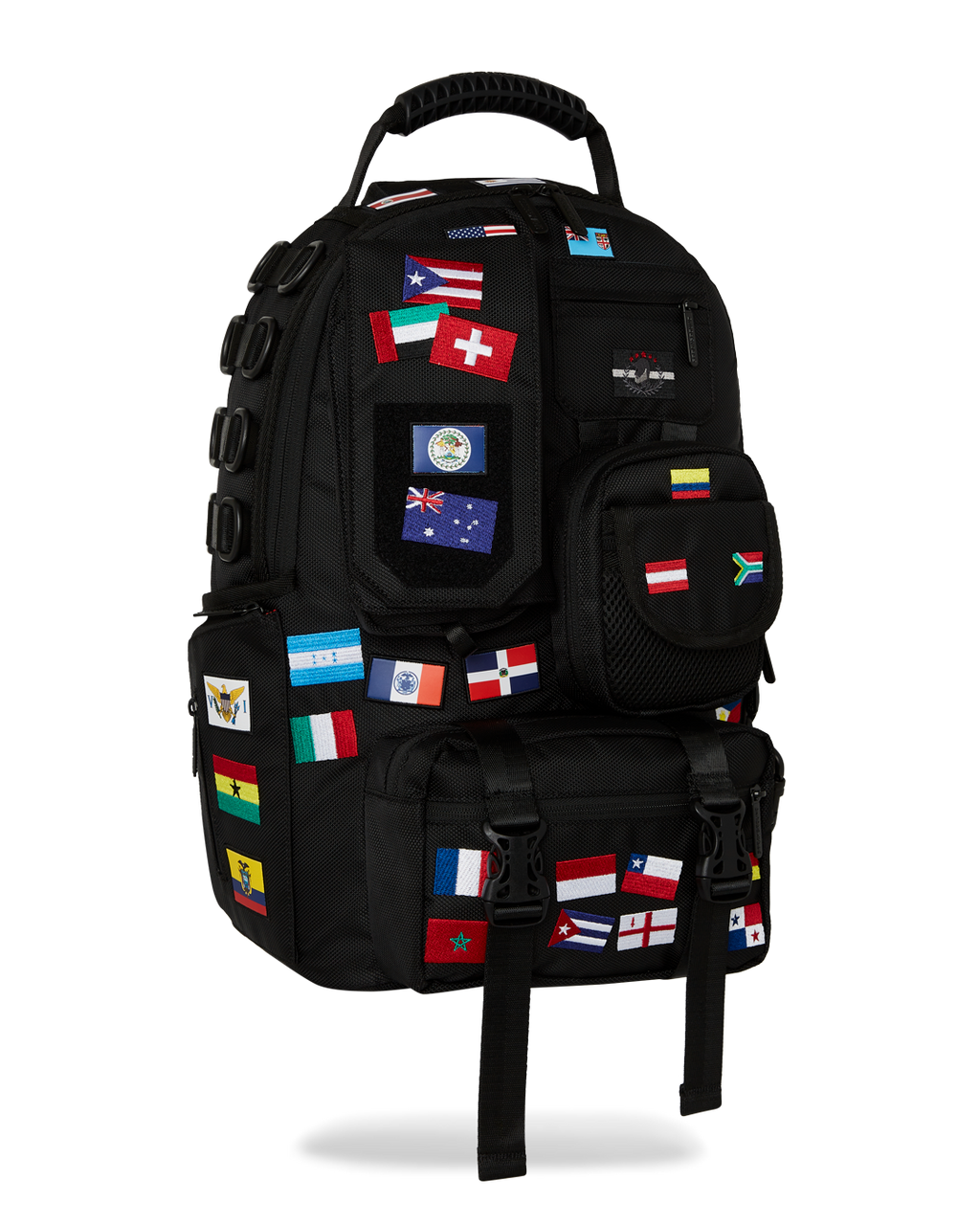 Limited Edition JAMES FIRST CLASS GLOBAL FLAGS SPECIAL OPS CARGO BACKPACK