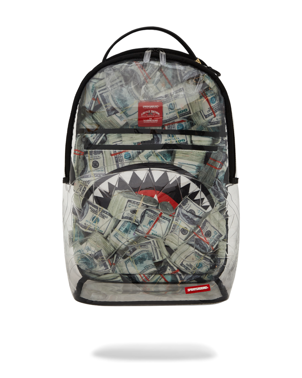 Limited Edition CLEAR BACKPACK - MONEY CHOMP