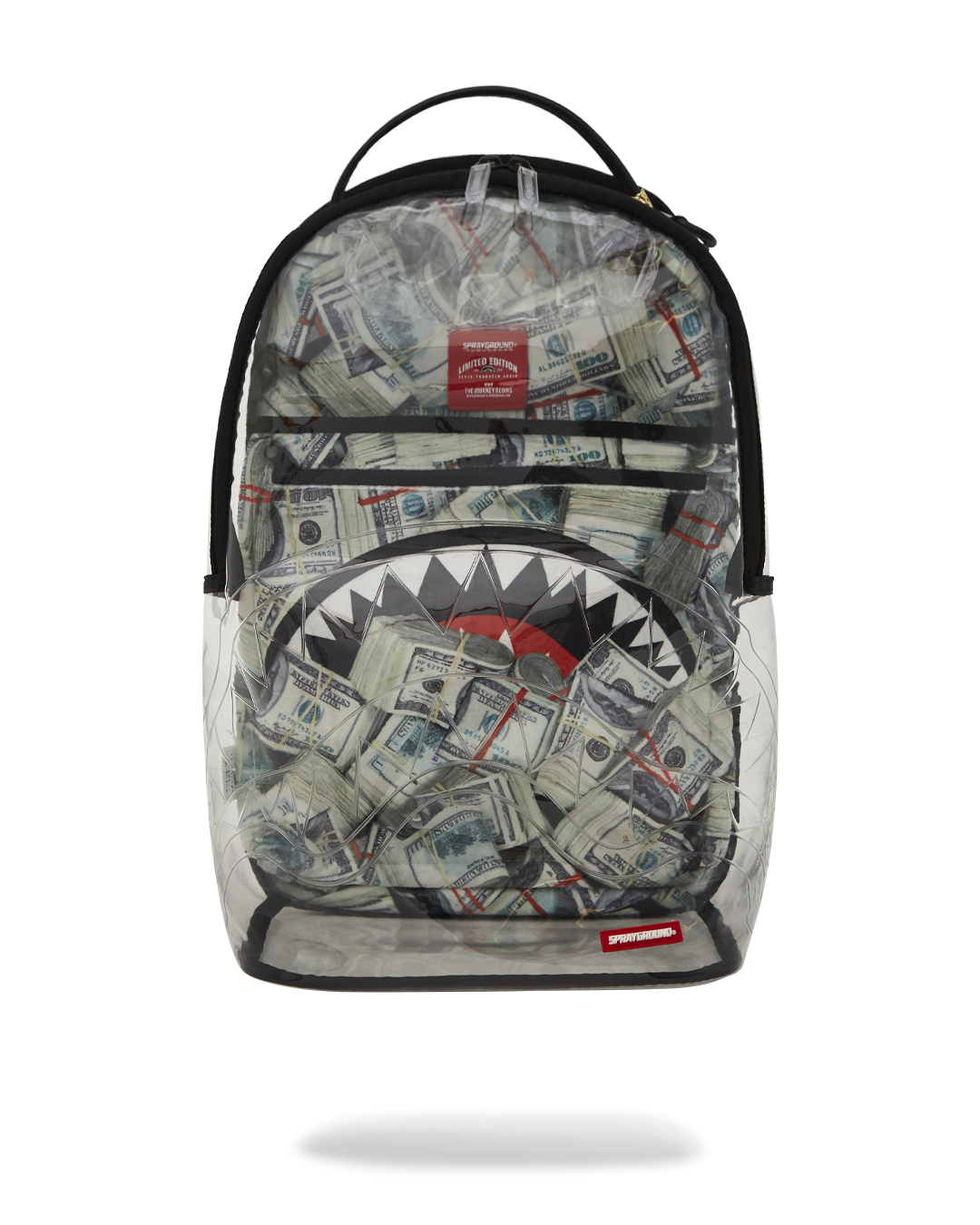 Limited Edition CLEAR BACKPACK - MONEY CHOMP