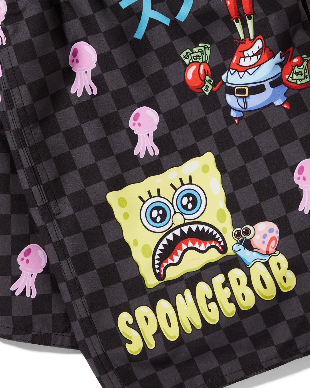 Limited Edition SPONGEBOB TOKYO BUBBLE SWIM SHORTS