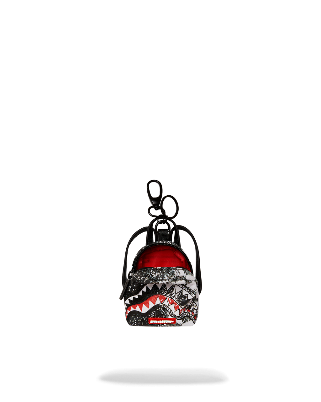Limited Edition SCRIBBLE DRIBBLE CHECK BACKPACK KEYCHAIN