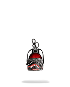 Limited Edition SCRIBBLE DRIBBLE CHECK BACKPACK KEYCHAIN