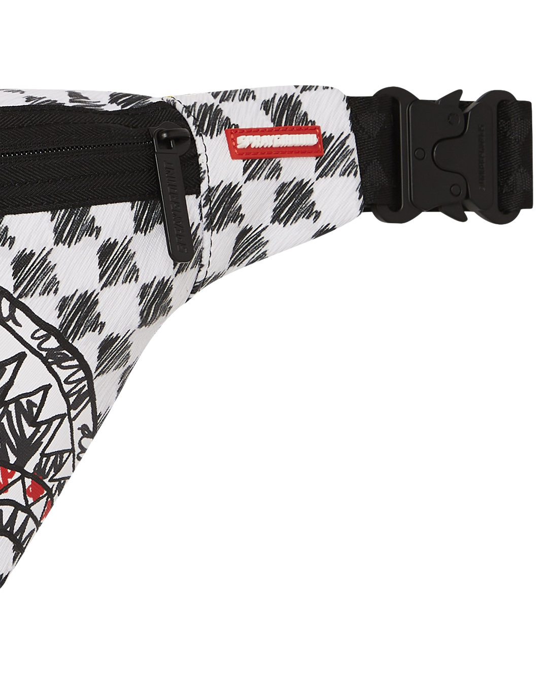 Limited Edition SCRIBBLE DRIBBLE CHECK SAVVY CROSSBODY
