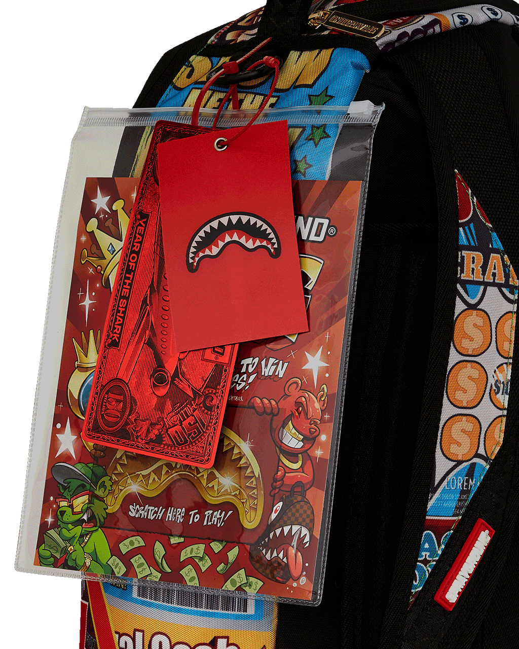 Limited Edition BIG MONEY BIG MONEY BACKPACK COMES WITH SCRATCH OFF PLAYING CARD