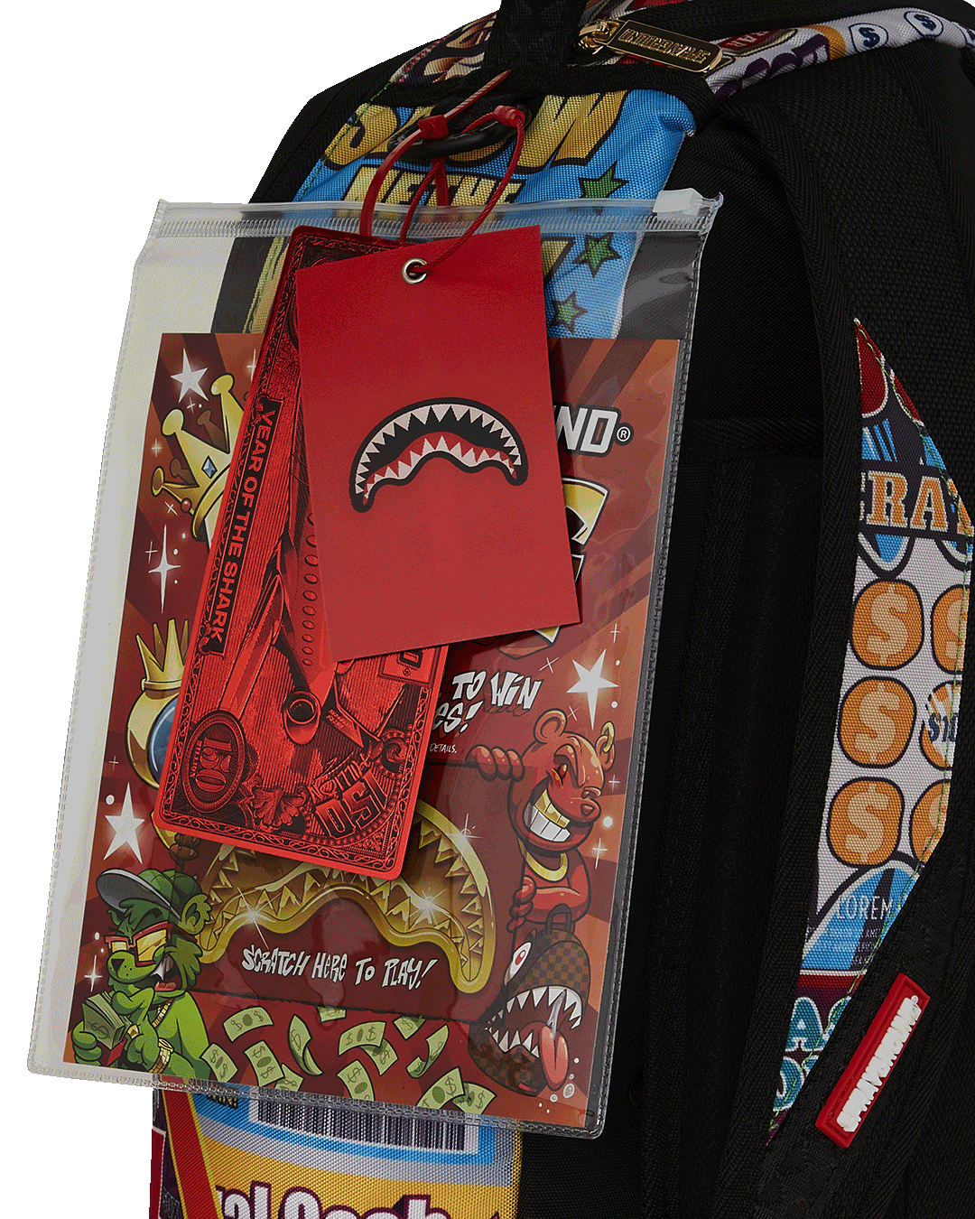 Limited Edition BIG MONEY BIG MONEY BACKPACK COMES WITH SCRATCH OFF PLAYING CARD
