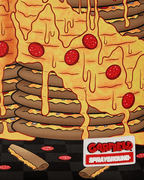 Limited Edition GARFIELD PIZZA RUSH BACKPACK