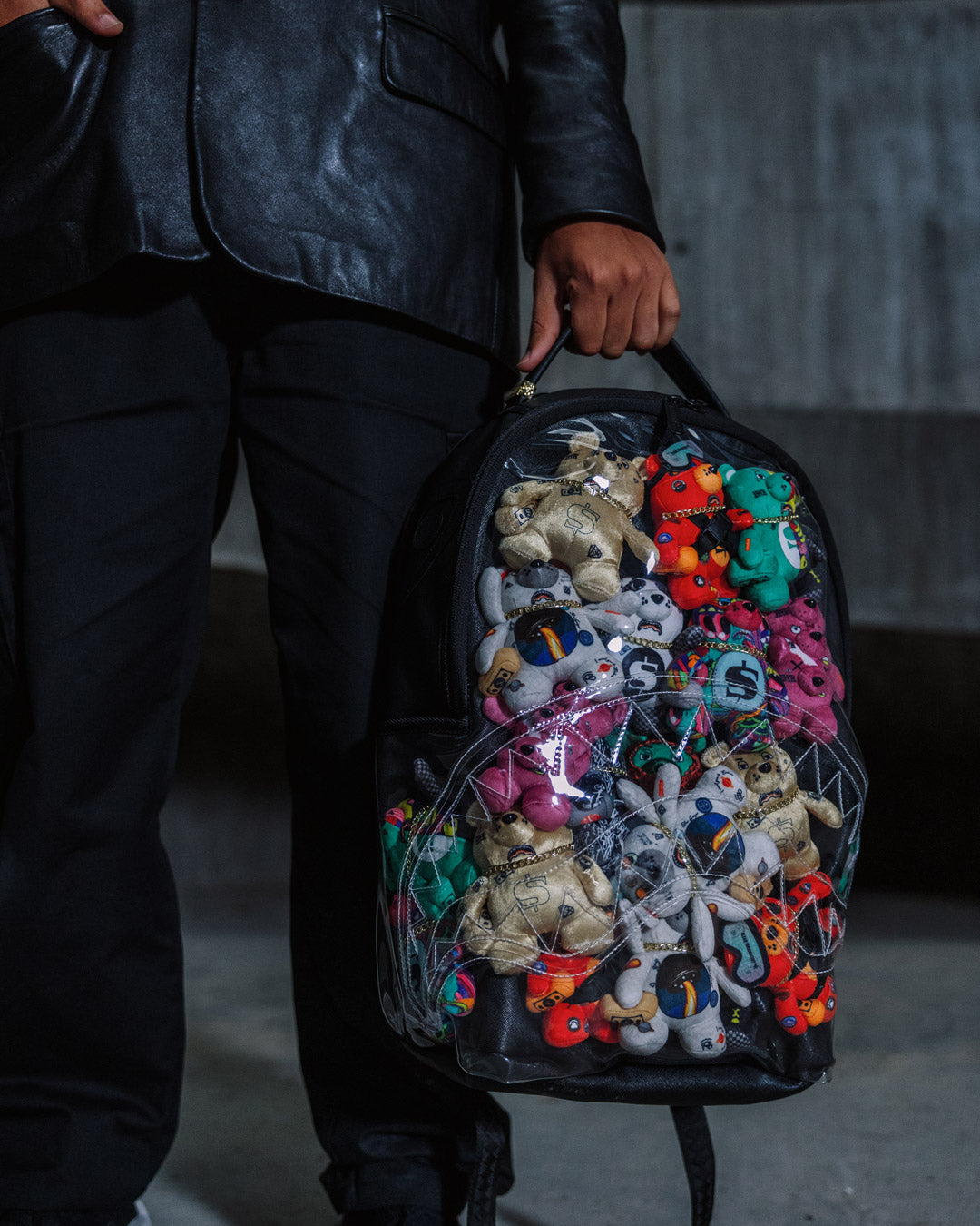 Limited Edition LEGIT BEARS STUFFED IN THIS BAG BACKPACK