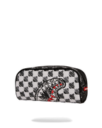 Limited Edition SCRIBBLE DRIBBLE CHECK POUCH