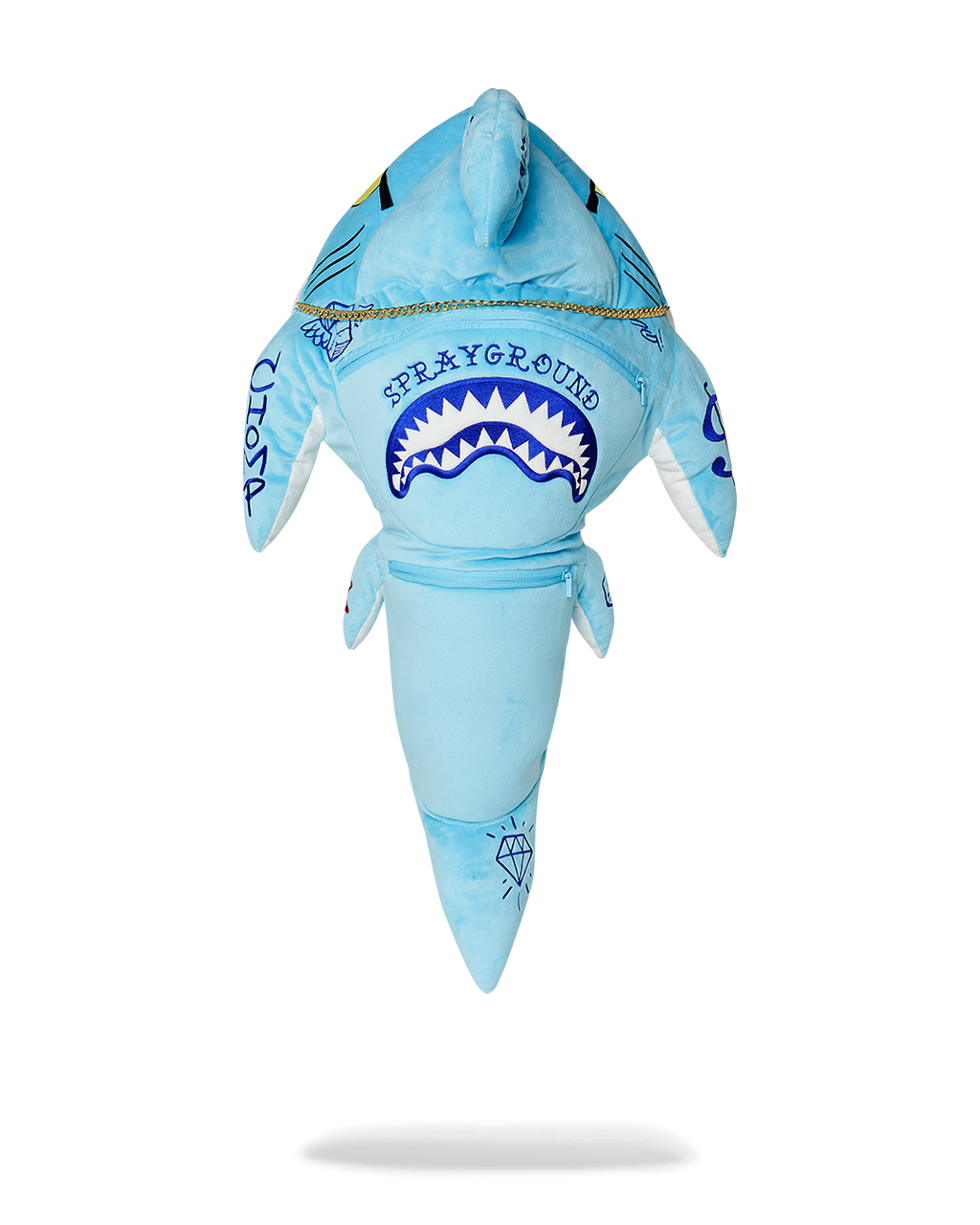 Limited Edition STUFFED SAVAGE HOODY BACKPACK SHARK