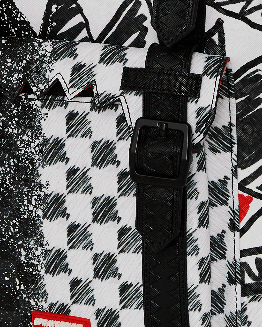 Limited Edition SCRIBBLE DRIBBLE CHECK HILLS BACKPACK