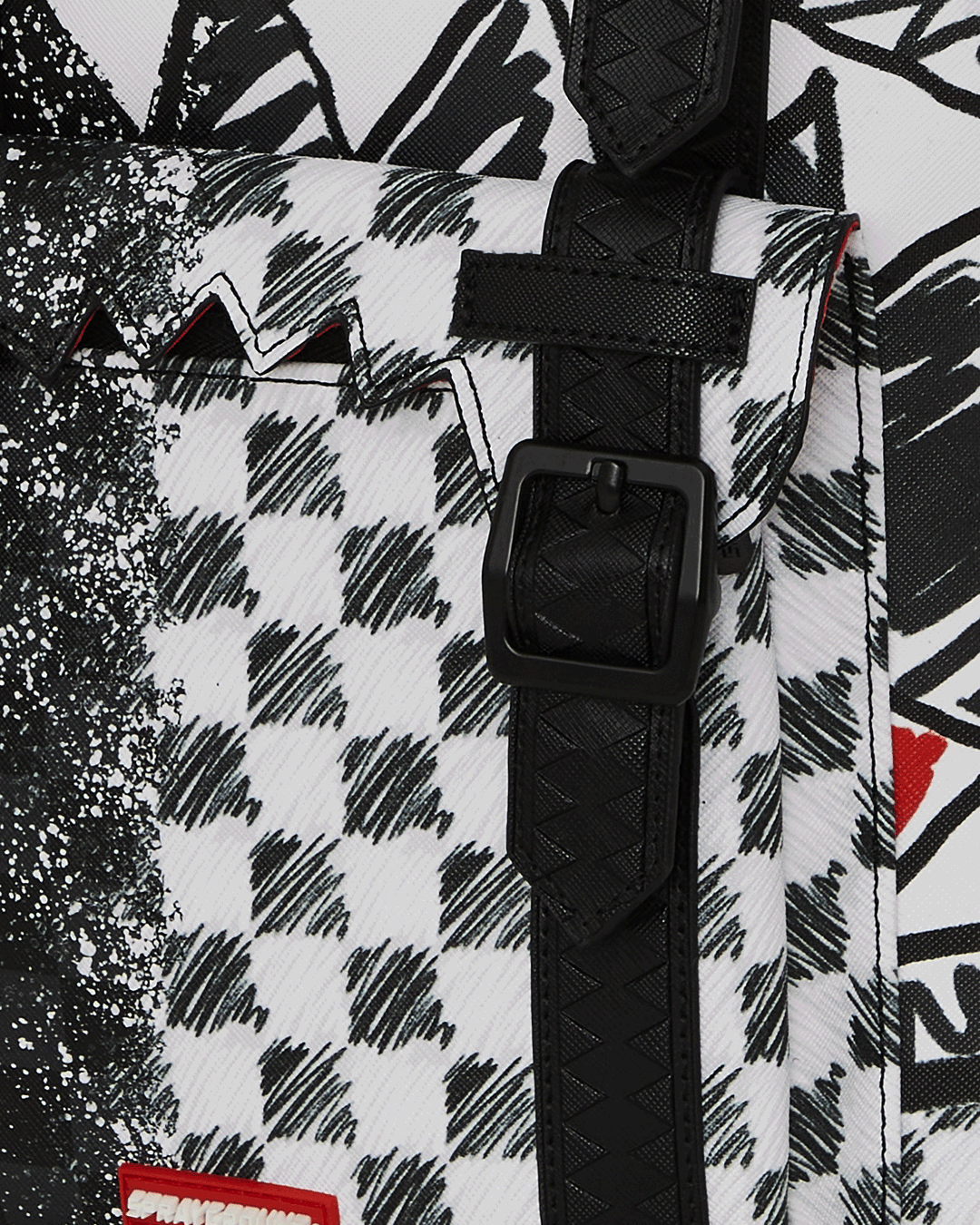 Limited Edition SCRIBBLE DRIBBLE CHECK HILLS BACKPACK