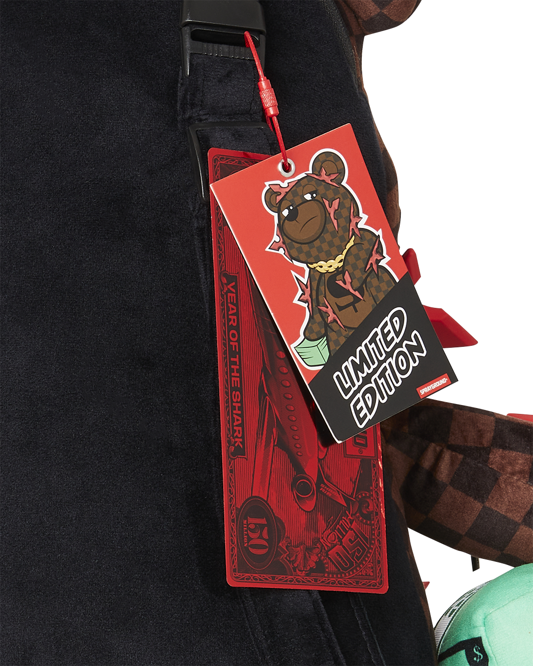 Limited Edition OUCH WHATEVER MONEYBEAR BACKPACK