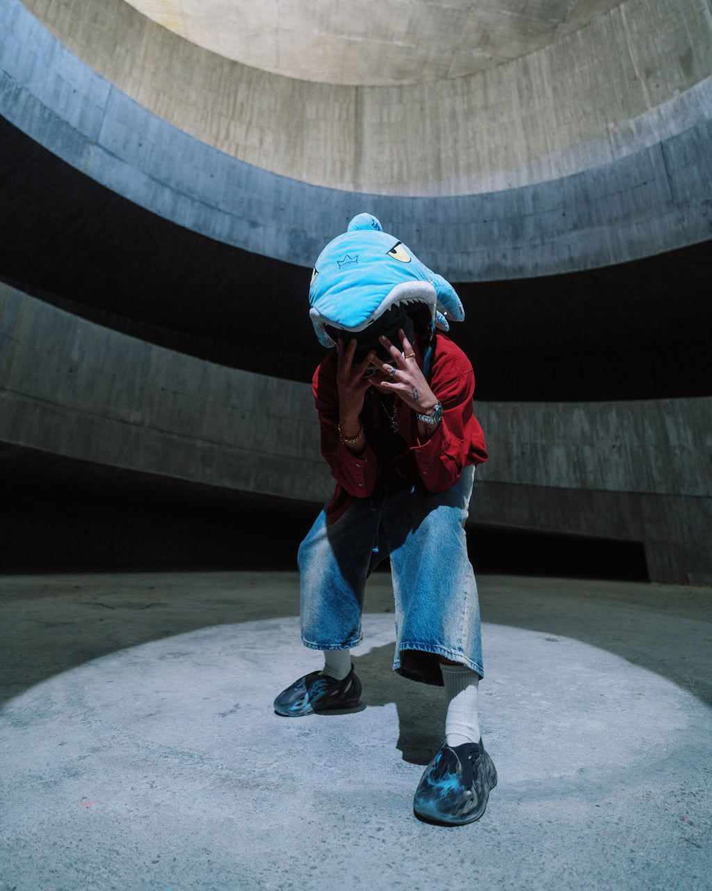 Limited Edition STUFFED SAVAGE HOODY BACKPACK SHARK