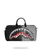 Limited Edition SCRIBBLE DRIBBLE CHECK DUFFLE