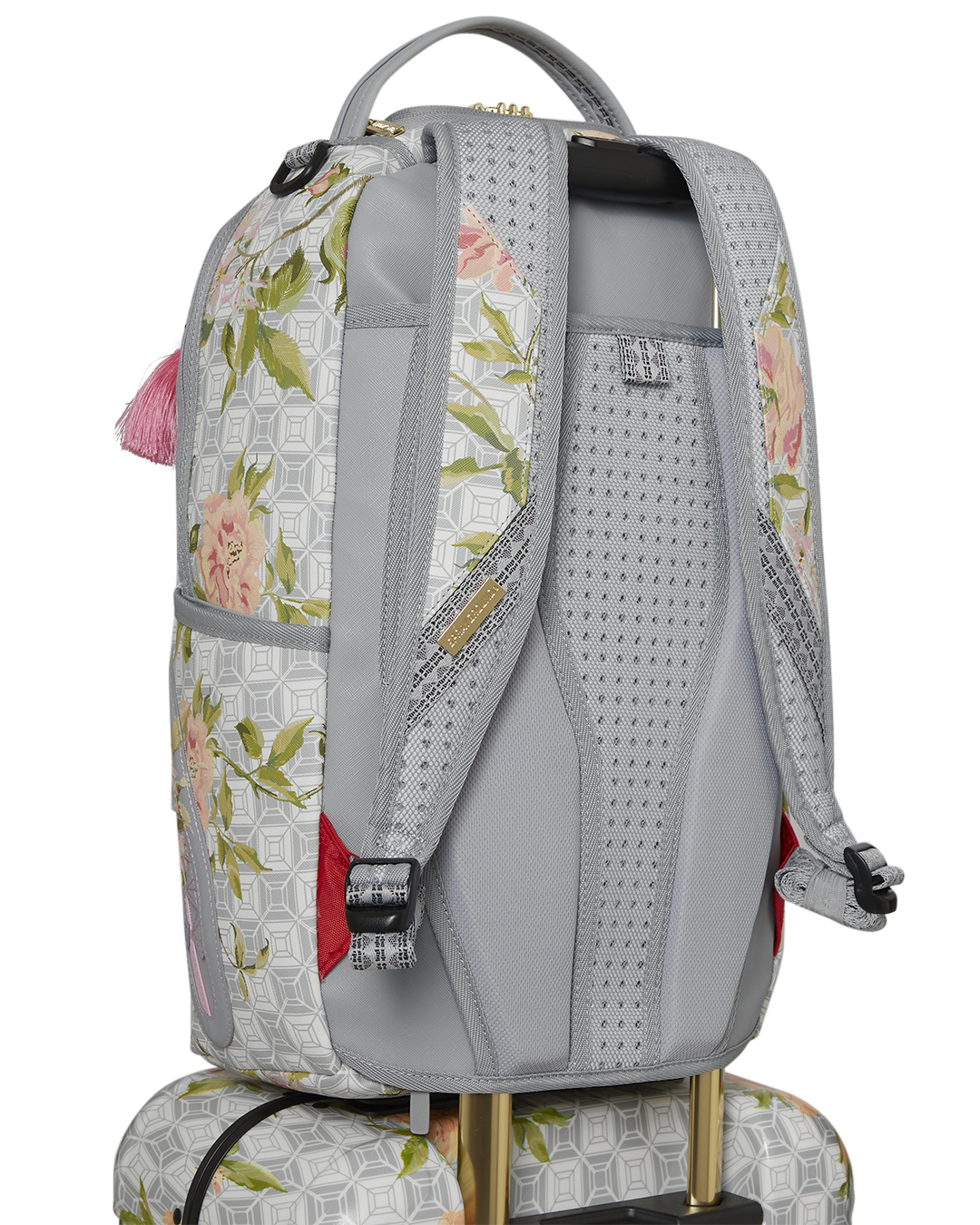 Limited Edition A.I. AFRICAN INTELLIGENCE ELEGANT ENERGY SHARKITECTURE CARRY-ON LUGGAGE - SANDFLOWER COLLAB