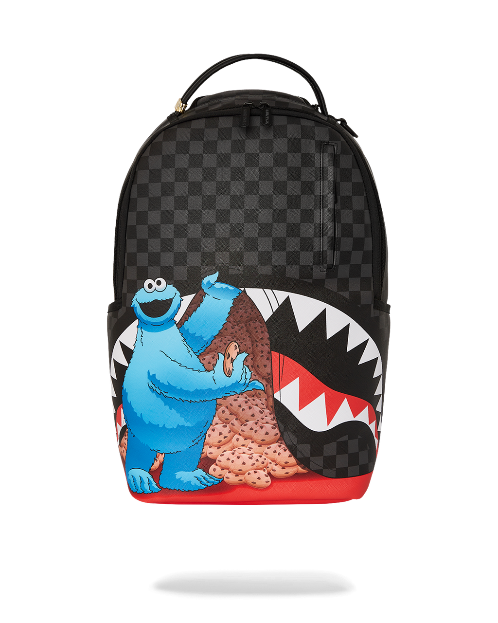 Limited Edition SESAME STREET COOKIE MONSTER SNACK ATTACK DLXSV BACKPACK
