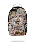 Limited Edition ONE PIECE WANTED SHARK POSTERS BACKPACK