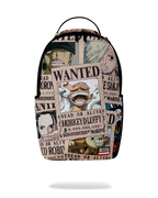 Limited Edition ONE PIECE WANTED SHARK POSTERS BACKPACK