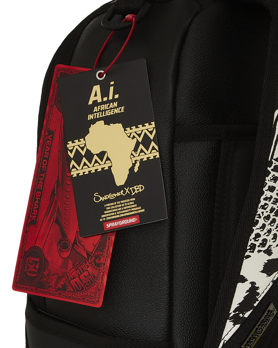 Limited Edition A.I. AFRICAN INTELLIGENCE WILD NILE BACKPACK - SANDFLOWER COLLAB