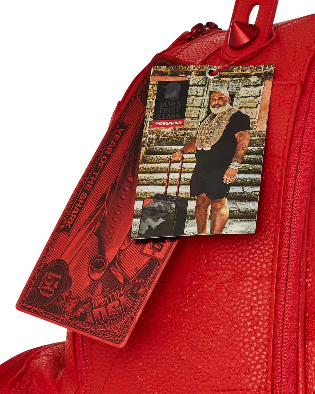 Limited Edition JAMES FIRST CLASS RUBY RED CHATEAU BACKPACK
