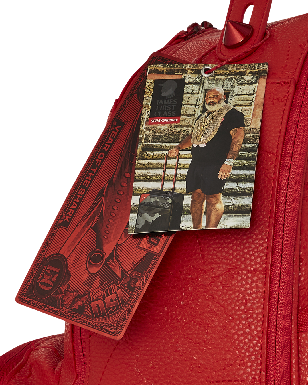 Limited Edition JAMES FIRST CLASS RUBY RED CHATEAU BACKPACK
