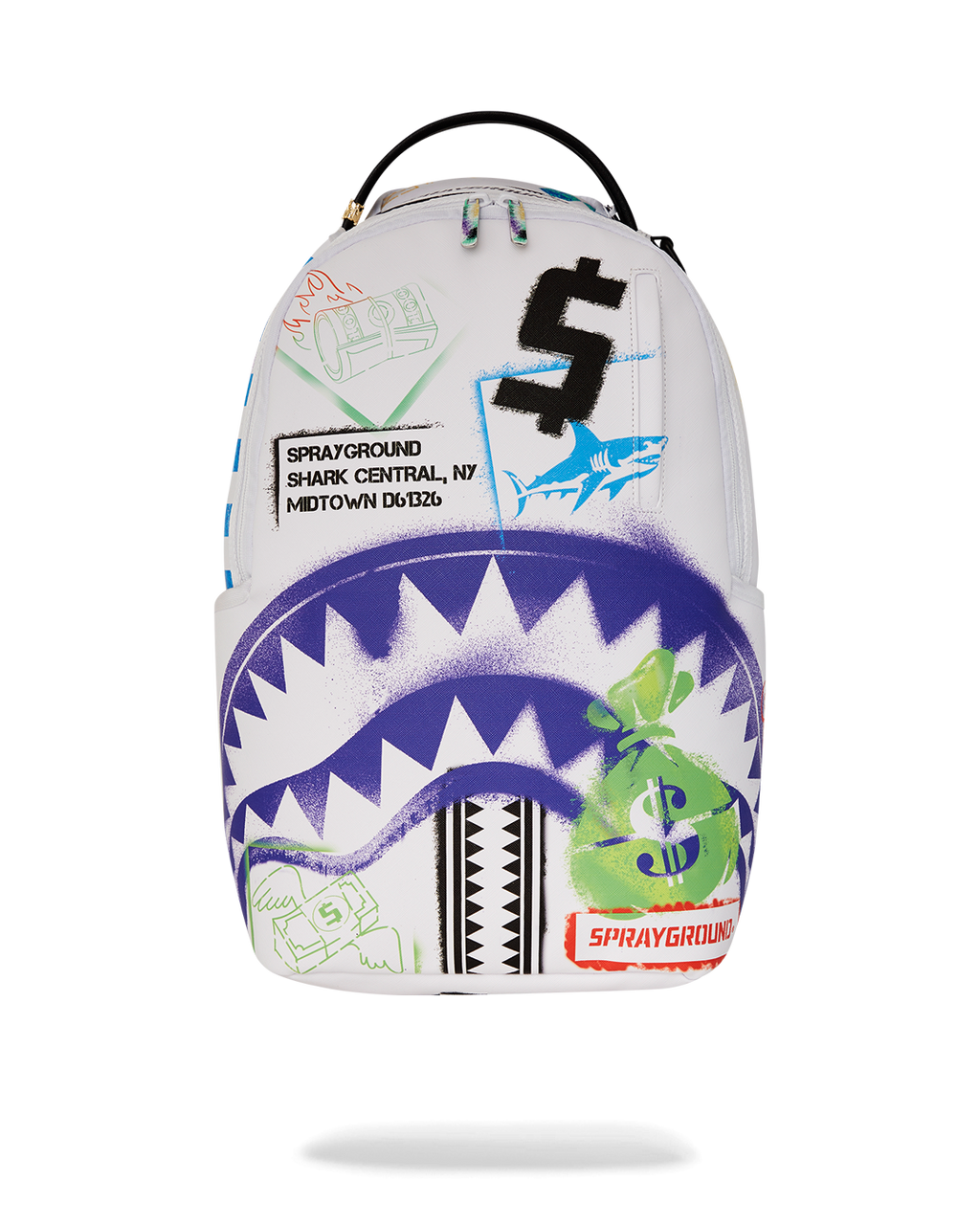 Limited Edition SHARK CENTRAL CUT OUT FOR GREATNESS DLXSV BACKPACK