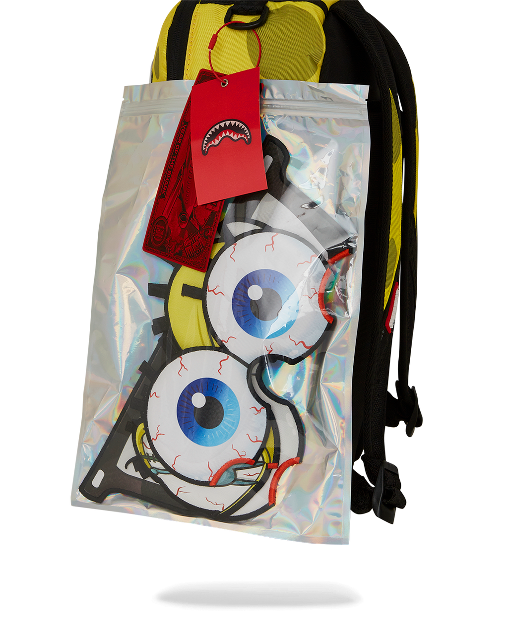 Limited Edition SPONGEBOB EYE POP REMOVABLE EYES BACKPACK