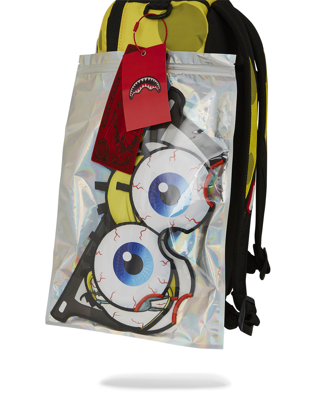 Limited Edition SPONGEBOB EYE POP REMOVABLE EYES BACKPACK